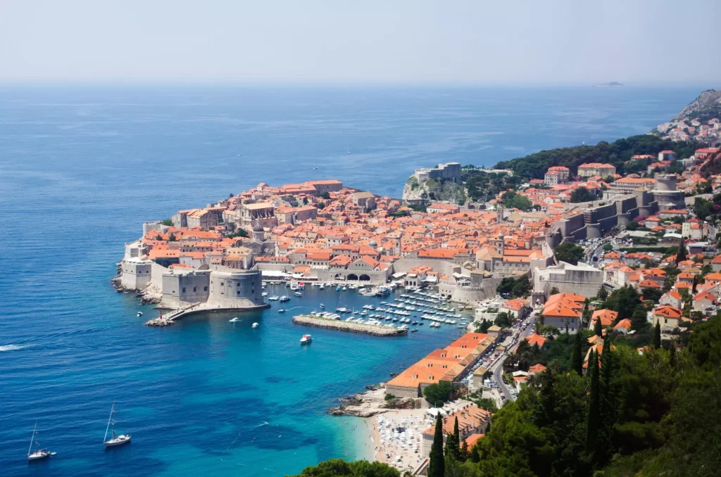 View on Dubrovnik, Croatia